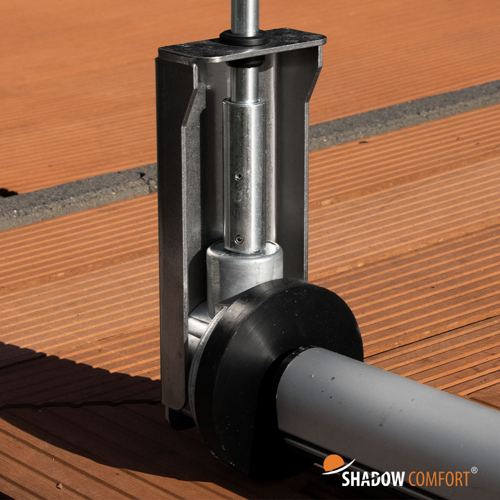 Stavenafdekking oprol systeem