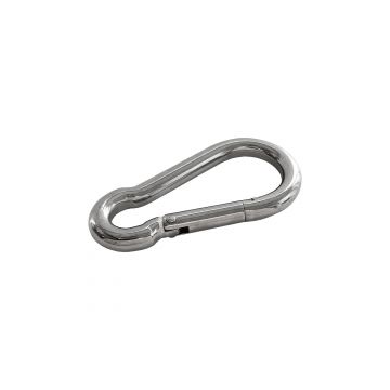Karabijnhaak RVS A4 6x60mm