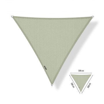 Schaduwdoek driehoek 5,00x5,00x5,00 meter