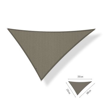 Schaduwdoek Driehoek ongelijkzijdig 2,50x3,00x3,50 meter