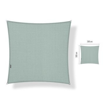 Schaduwdoek vierkant 5.00x5.00 meter