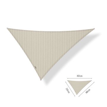 Schaduwdoek driehoek ongelijkzijdig 3.50x4.00x4.50 meter