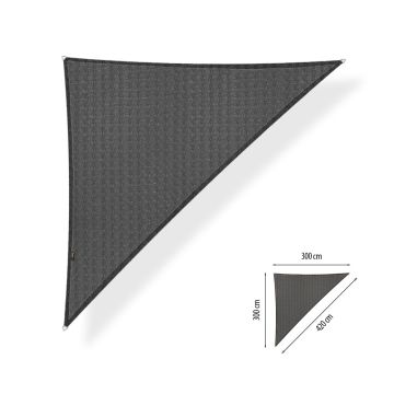 Schaduwdoek driehoek 90° 3.00x3.00x4.20 meter waterdicht