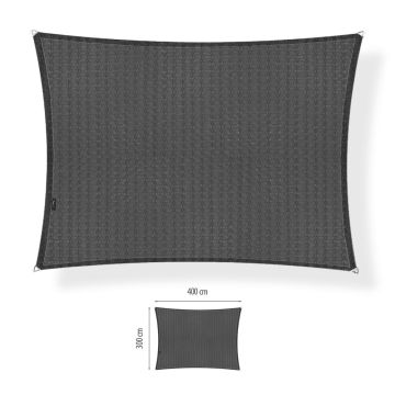 Schaduwdoek rechthoek 3.00x4.00 meter waterdicht