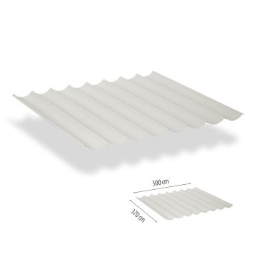 Harmonicadoek incl. bevestigingsset 3.70x5.00 - Sahara Sand