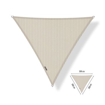Schaduwdoek driehoek 3.00x3.00x3.00 - Sahara Sand