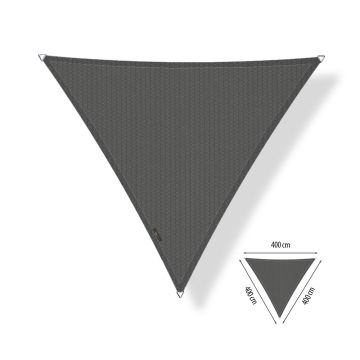 Schaduwdoek driehoek 4.00x4.00x4.00 - Cool Grey