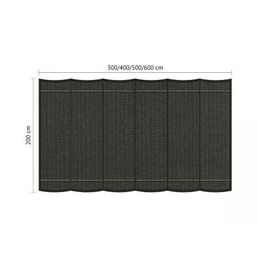 Harmonicadoek 2,00x3,00-Deep Grey