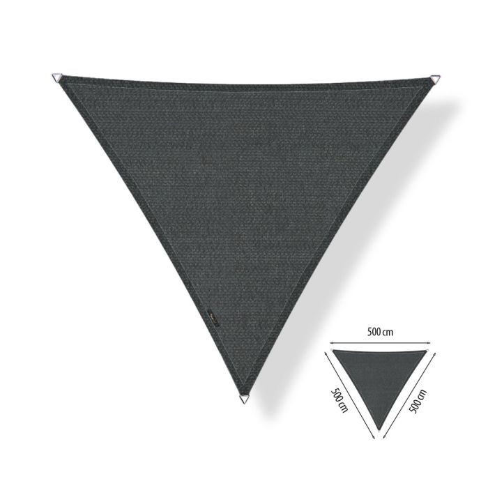 Schaduwdoek driehoek 5,00x5,00x5,00 meter main product photo