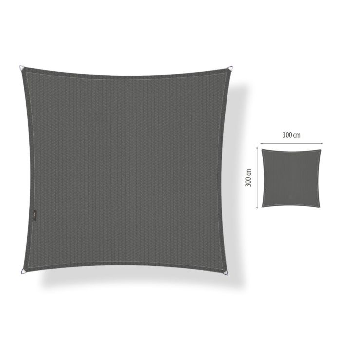 Schaduwdoek vierkant 3.00x3.00 meter main product photo