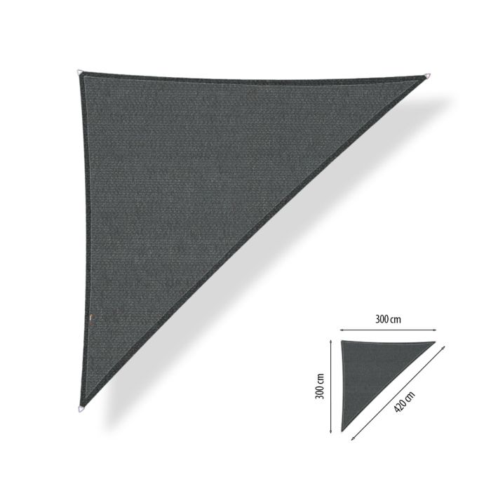 Schaduwdoek driehoek 90° 3.00x3.00x4.20 meter main product photo