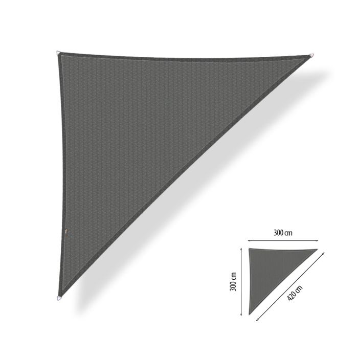 Schaduwdoek driehoek 90° 3.00x3.00x4.20 meter main product photo