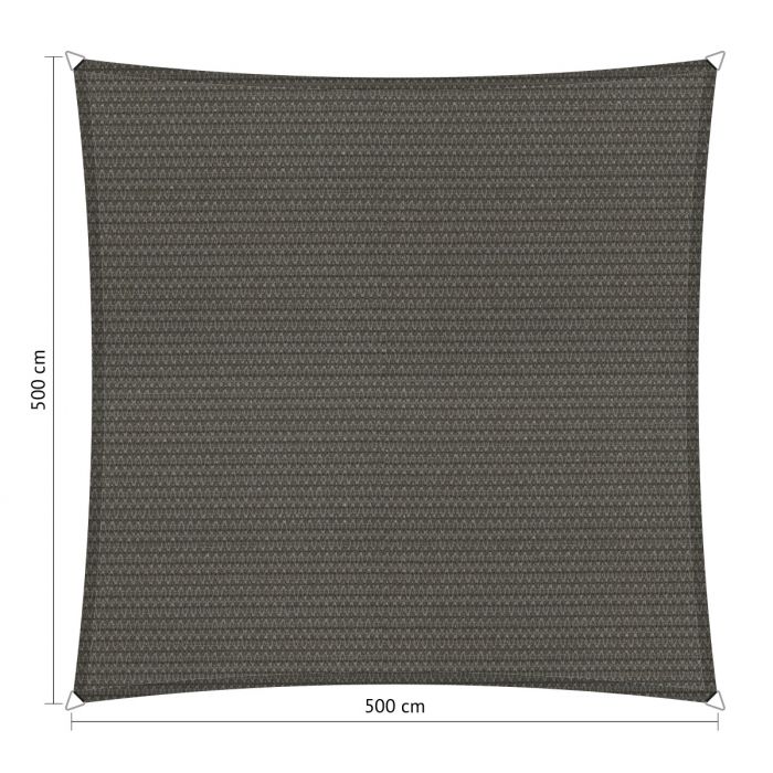 Schaduwdoek vierkant 5,00x5,00 meter main product photo