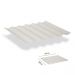 Harmonicadoek incl. bevestigingsset 2,90x6,00-Sahara Sand