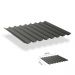 Harmonicadoek incl. bevestigingsset 3,70x6,00-Deep Grey